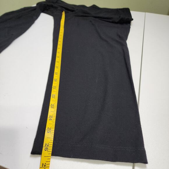 Eileen Fisher Womens System Viscose Jersey Easy Size Large Black Ankle Slouchy - Picture 11 of 12